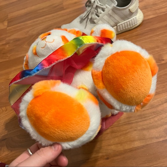 Build a Bear Candy Corn Halloween Edition Plush with Rainbow Fairy Outfit - Picture 6 of 9